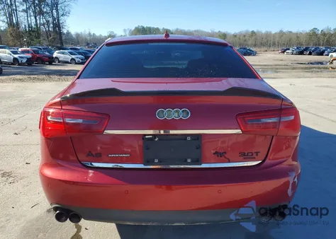 2012 Audi A6 Premium Plus z USA, uszkodzony, nr VIN WAUGGAFC0CN039726